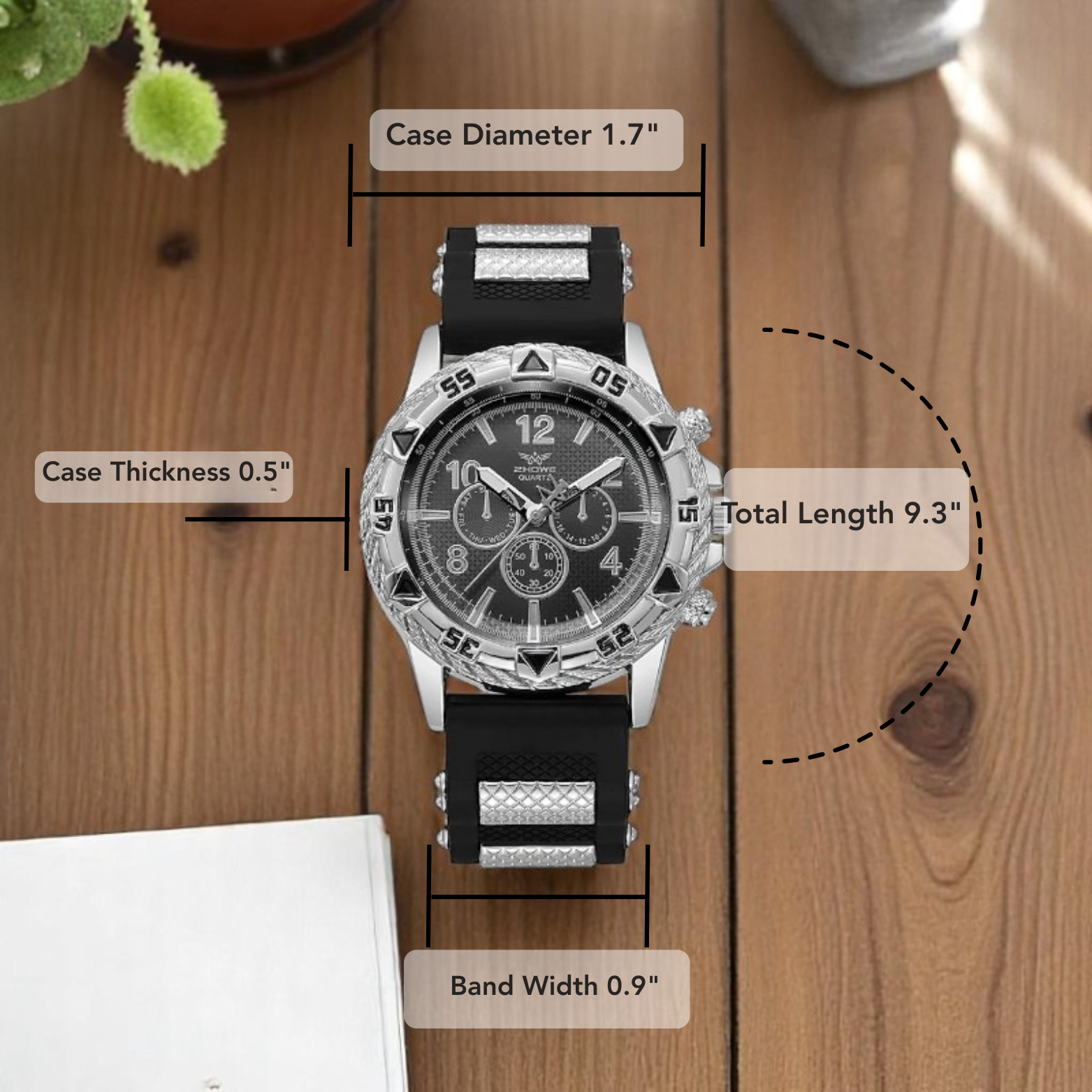 Casual Silicone Watch