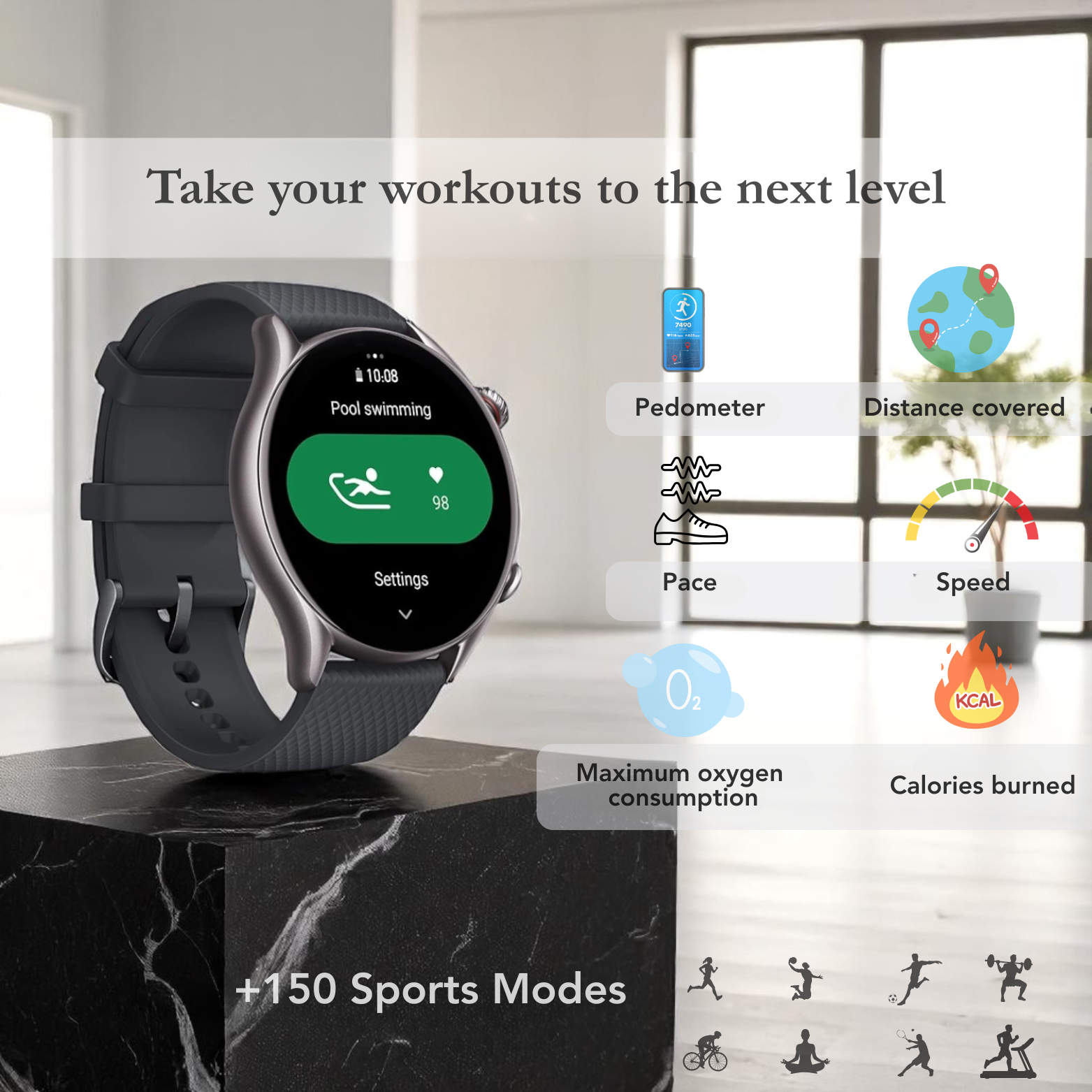 Amazfit GTR 4 46mm Smartwatch