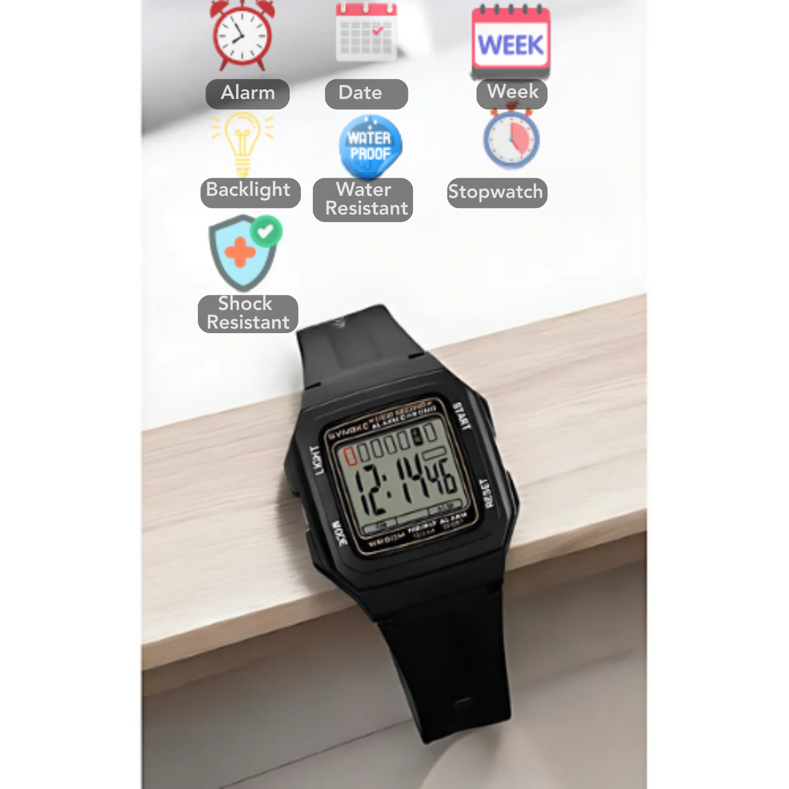 Retro Sports Watch