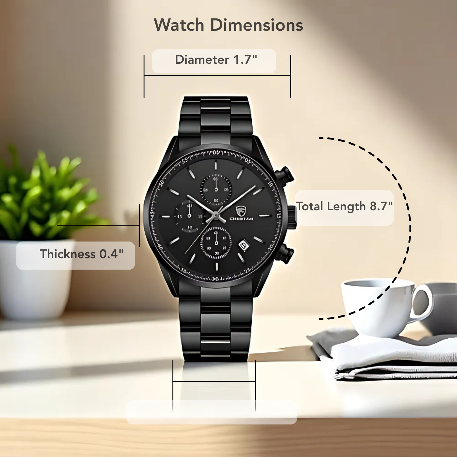 Fx Power Steel Watch