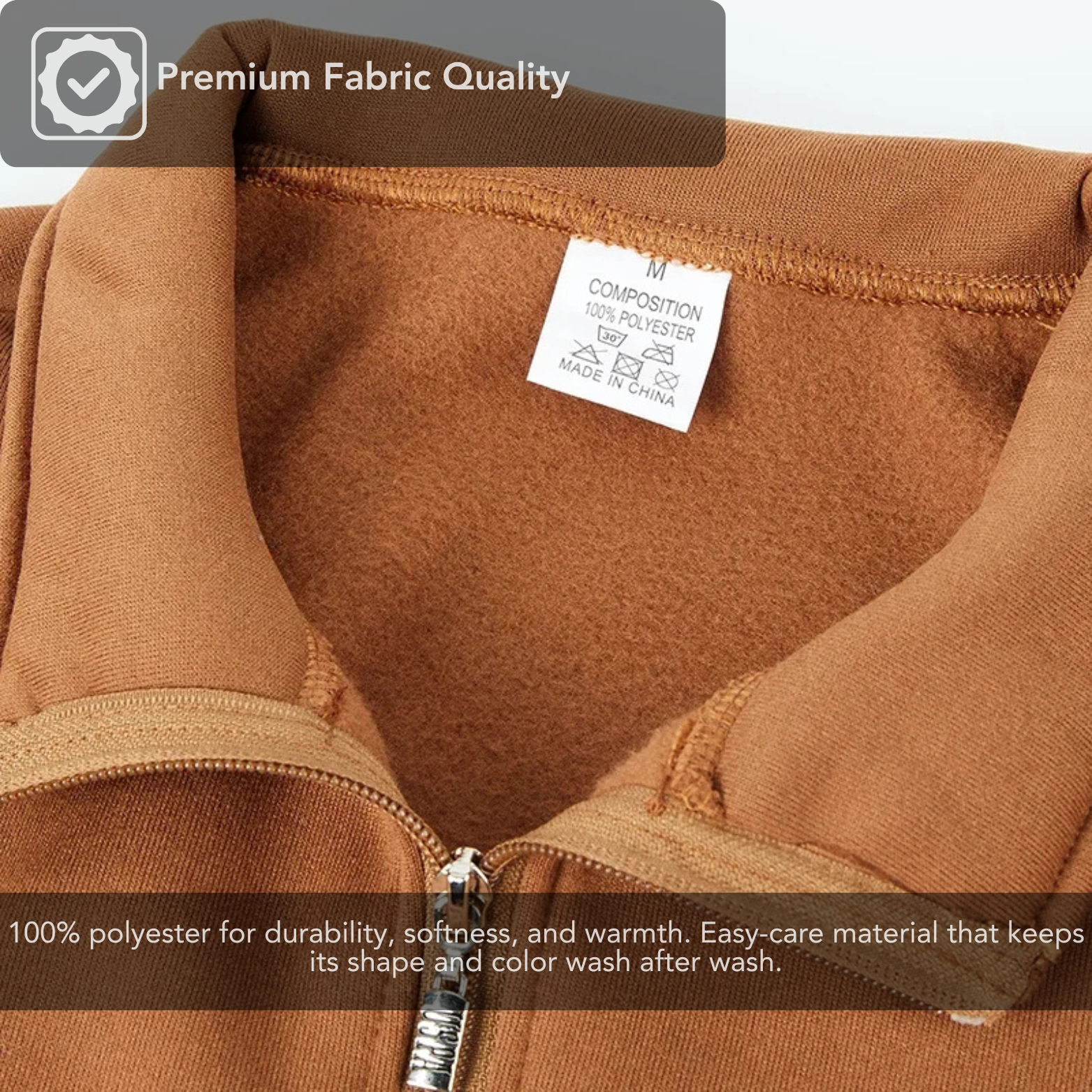 Men’s Knit Mock Neck Pullover