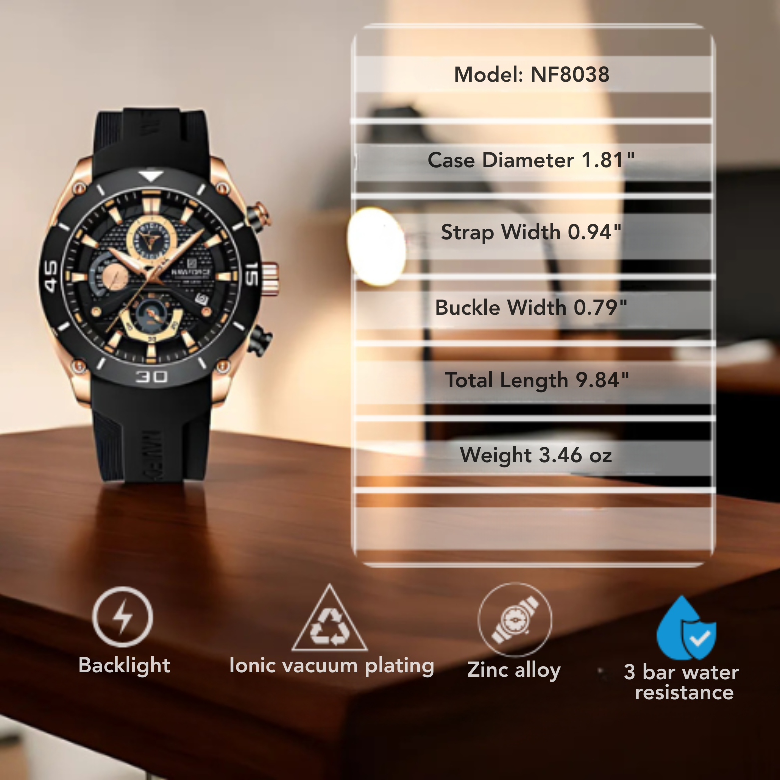 Sport Chrono Watch