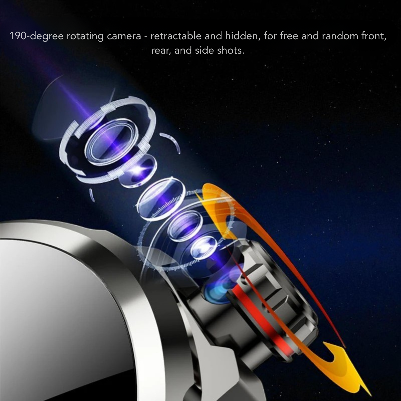 5G AMOLED Smartwatch with Camera