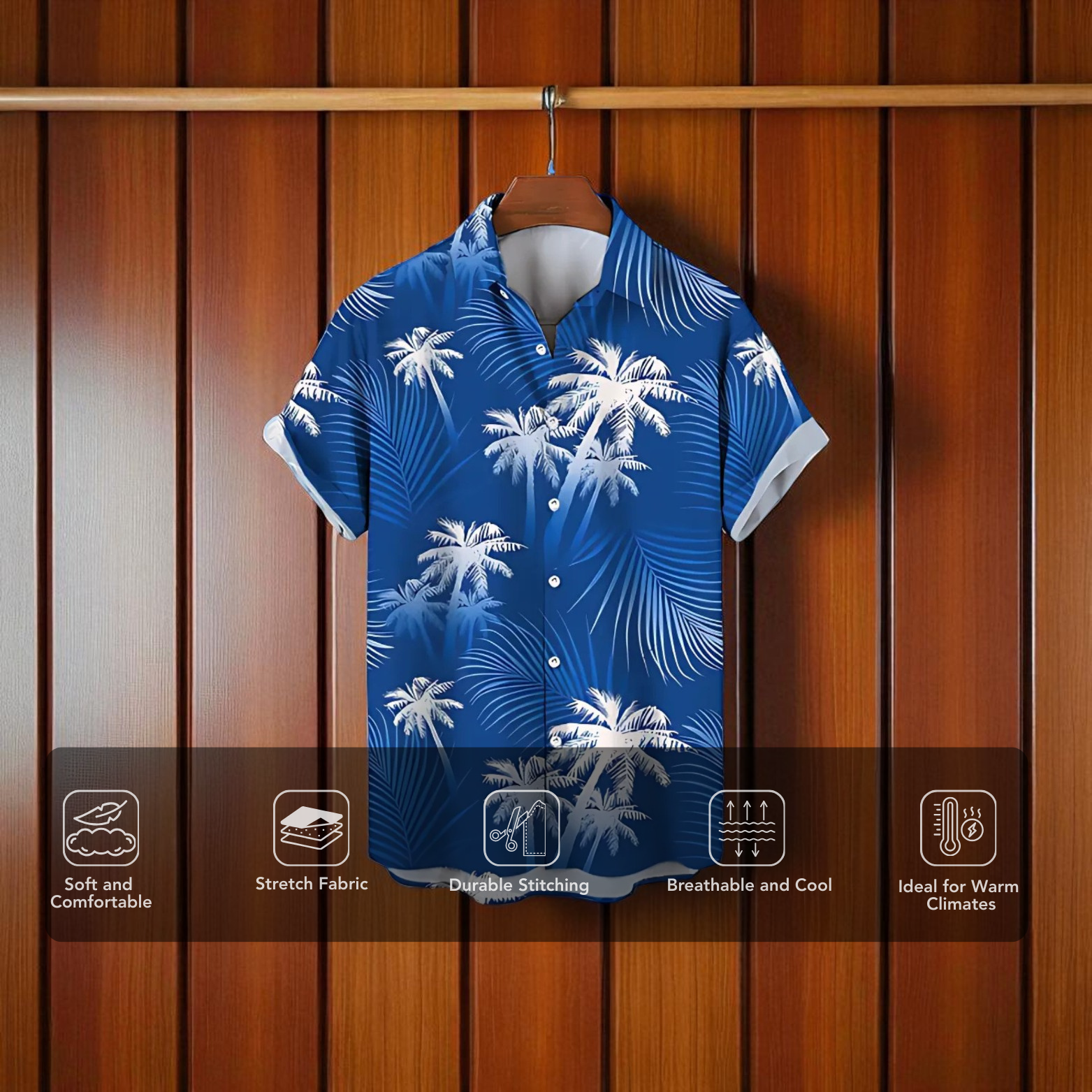 Printed Hawaiian Shirt Summer 2025