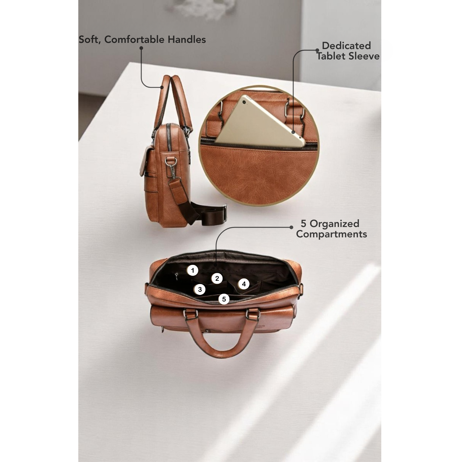 PU Executive Briefcase