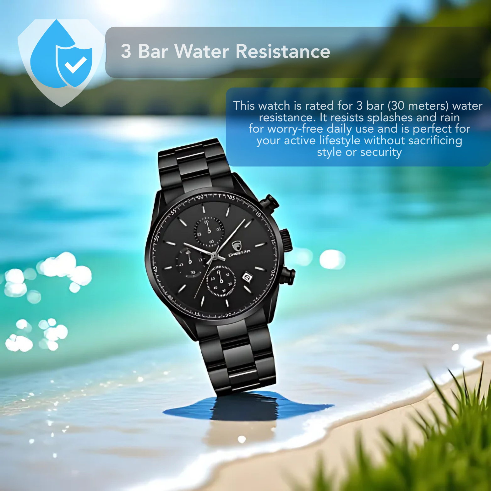 Fx Power Steel Watch