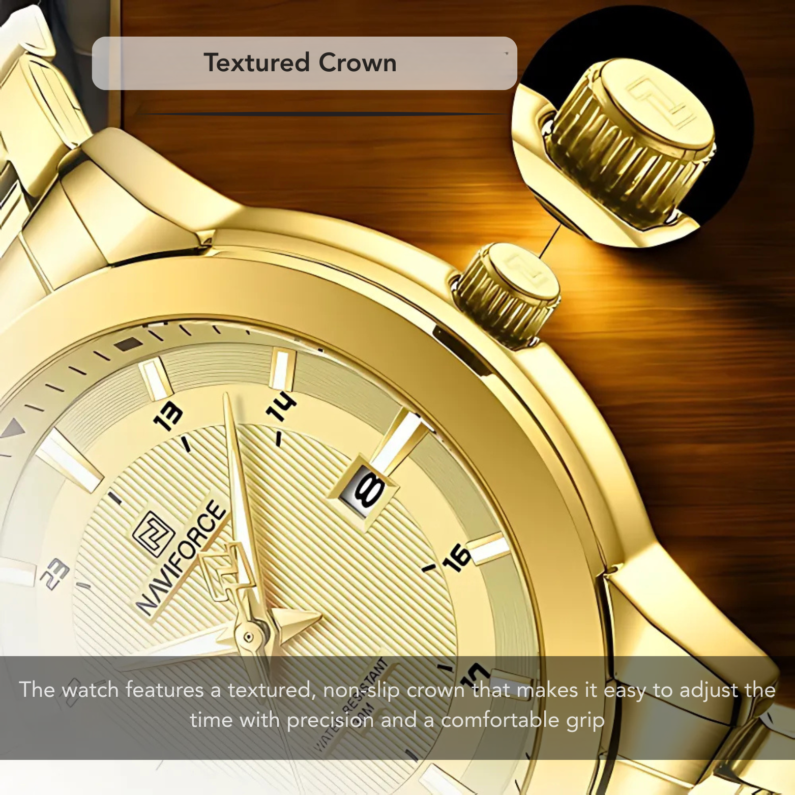 Sports Style Steel Watch