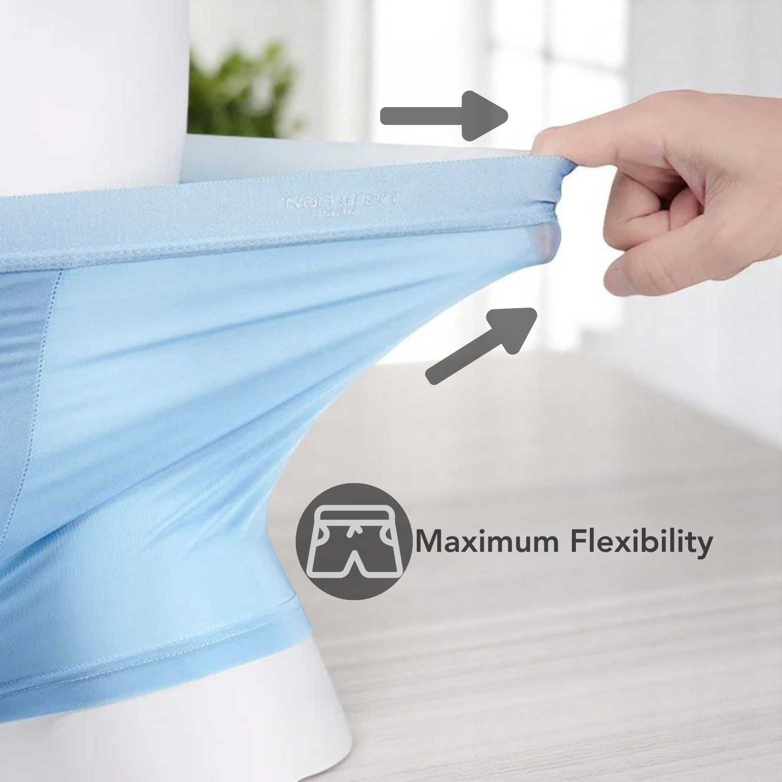 Men's Ice Silk Boxers 4pcs