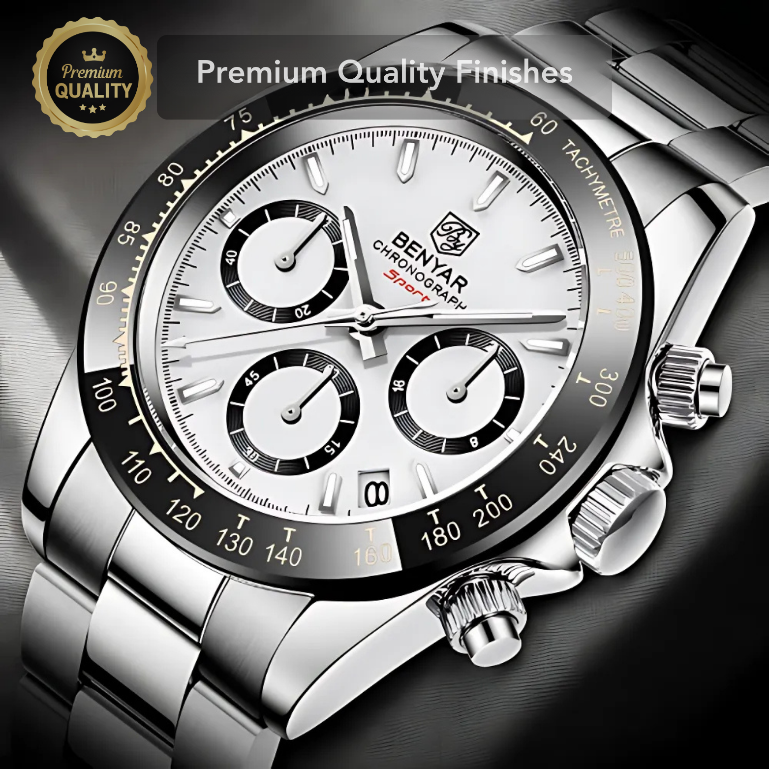 Stainless Steel Mechanical Watch