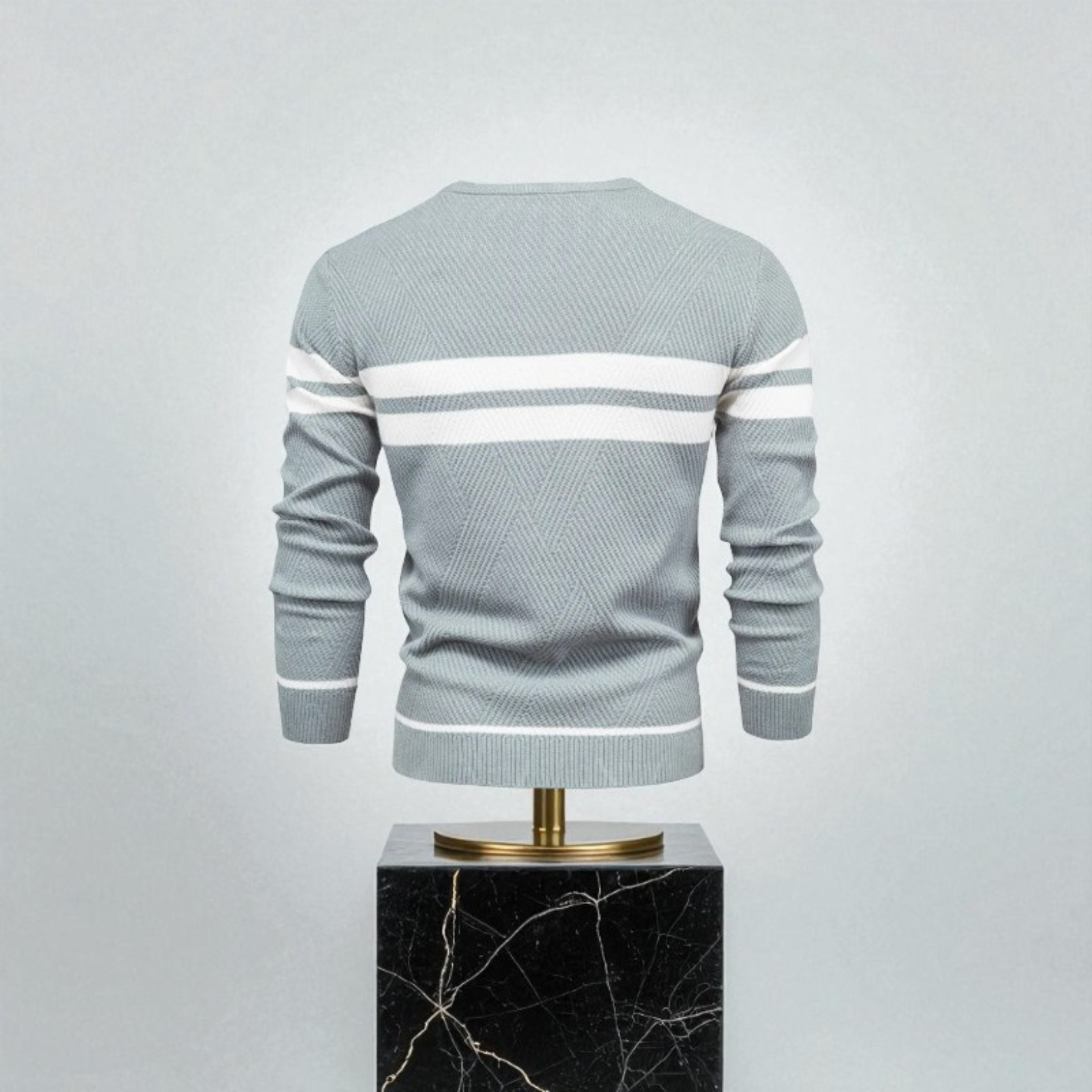 Autumn Patchwork Men’s Sweater