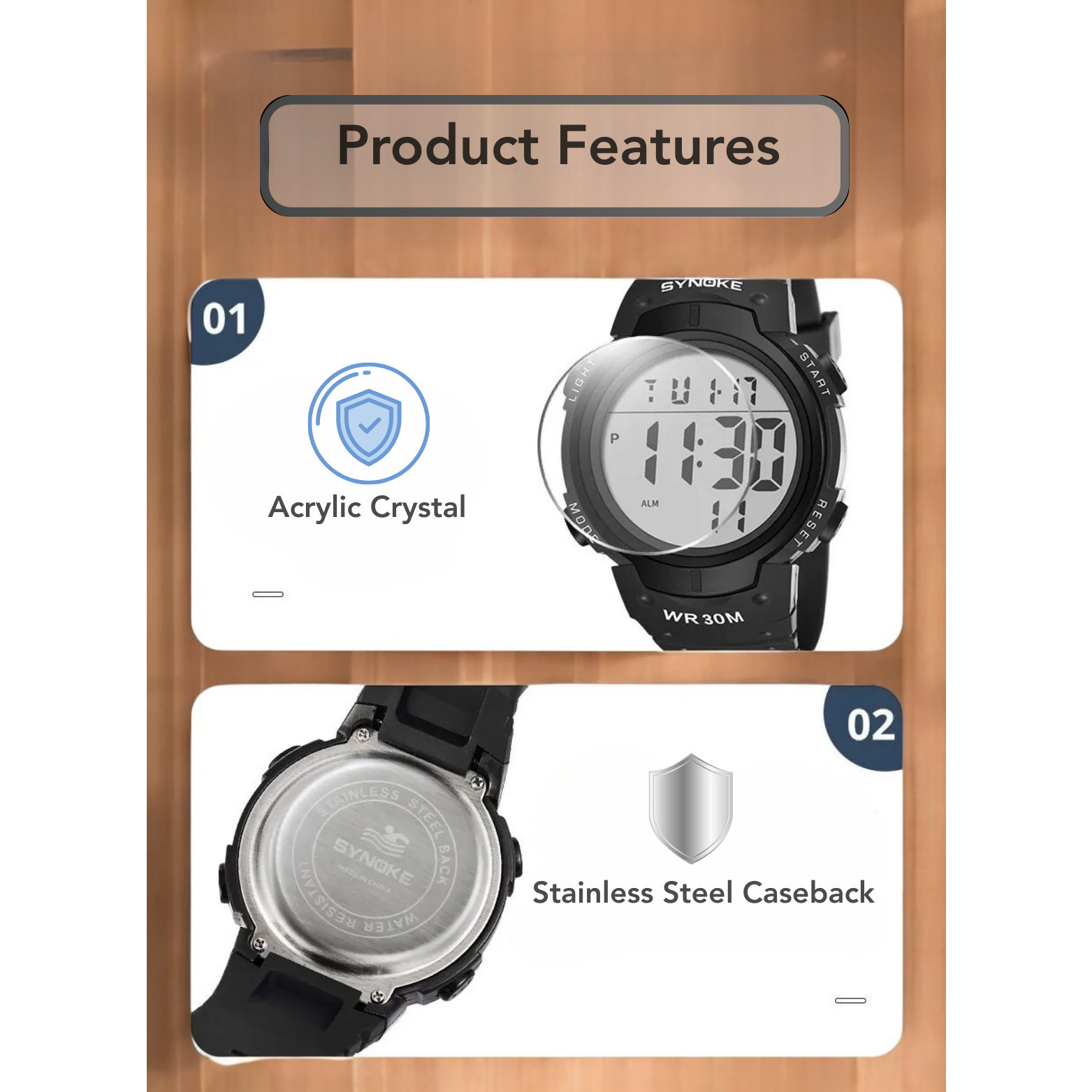 Waterproof Sports Watch