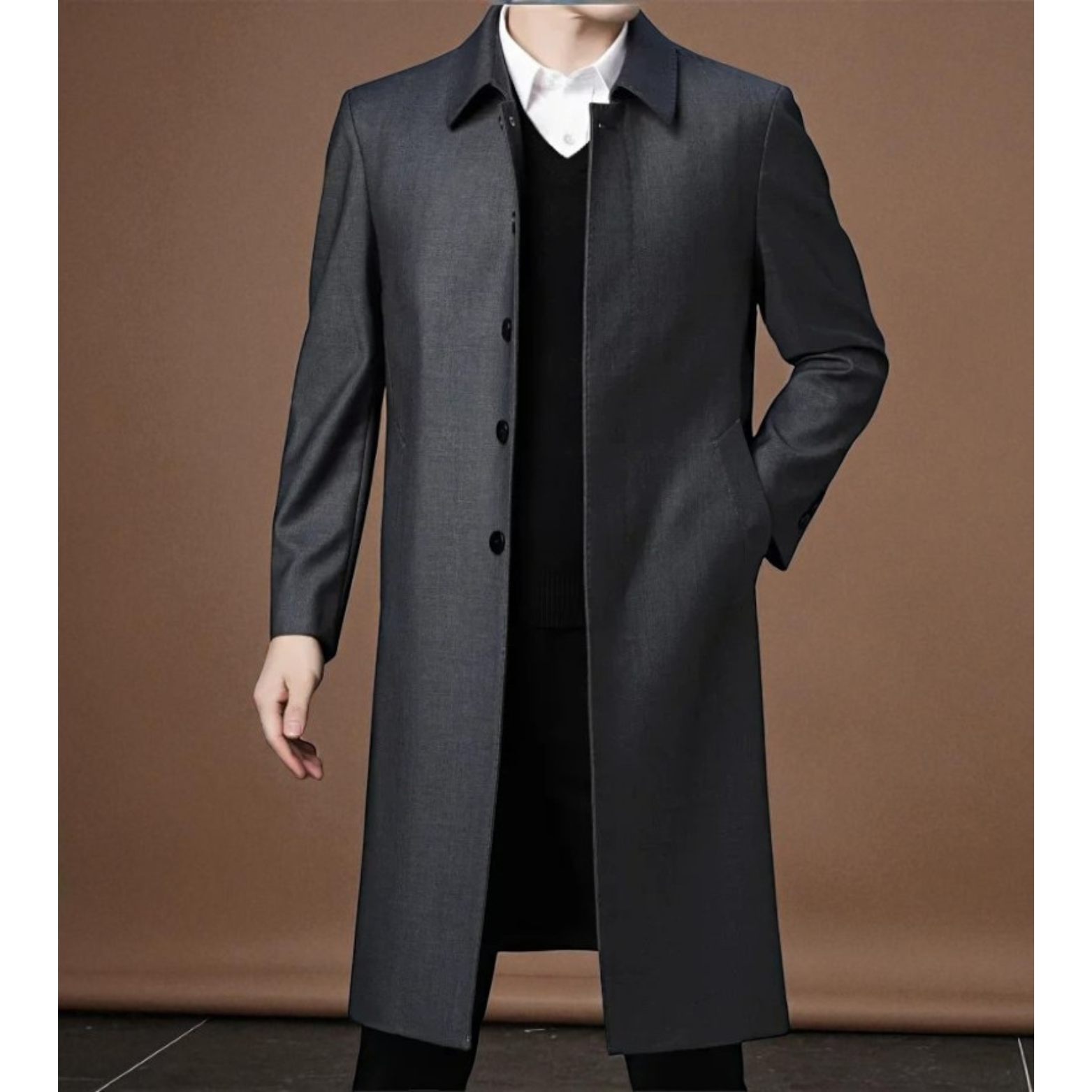 Casual Winter Trench Coat