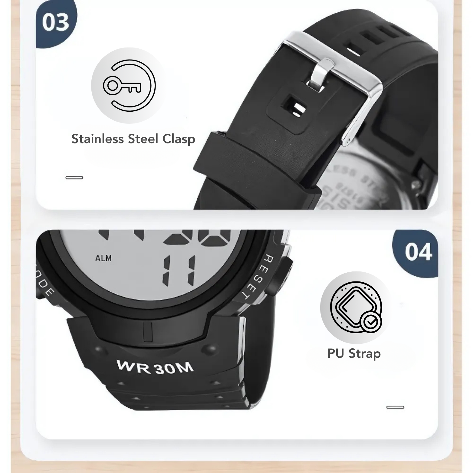 Waterproof Sports Watch