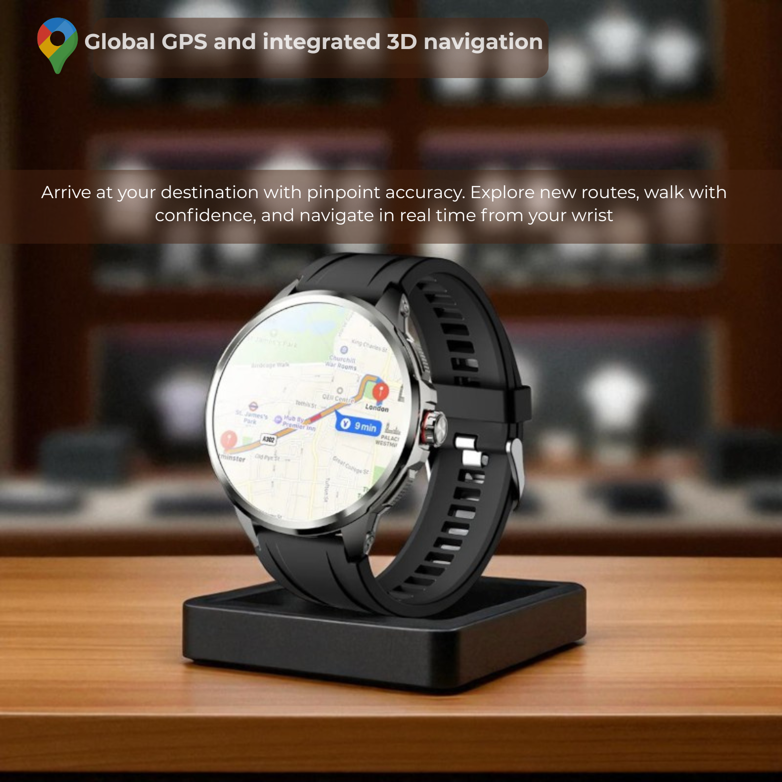 5G AMOLED Smartwatch with Camera