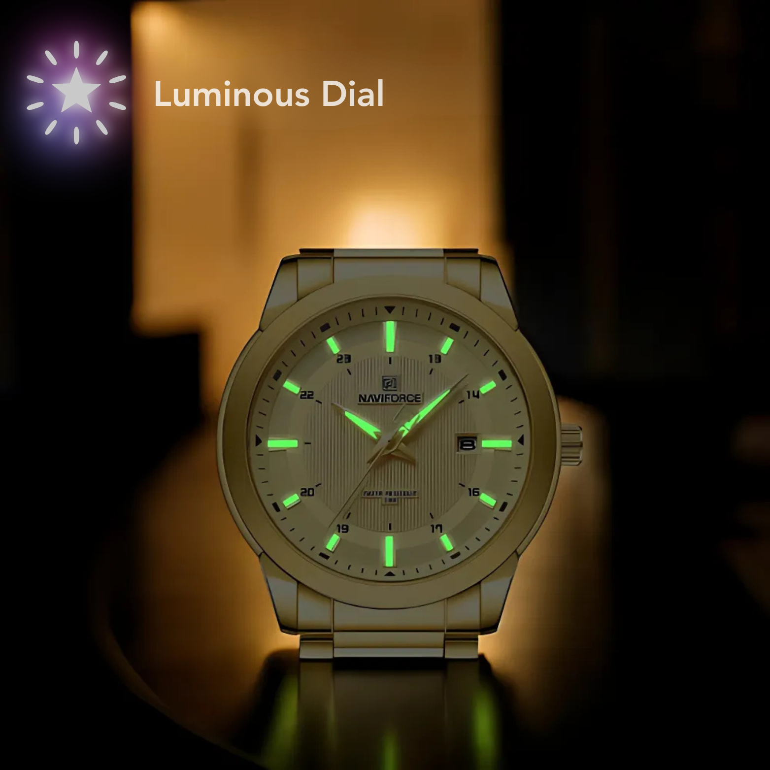 Sports Style Steel Watch