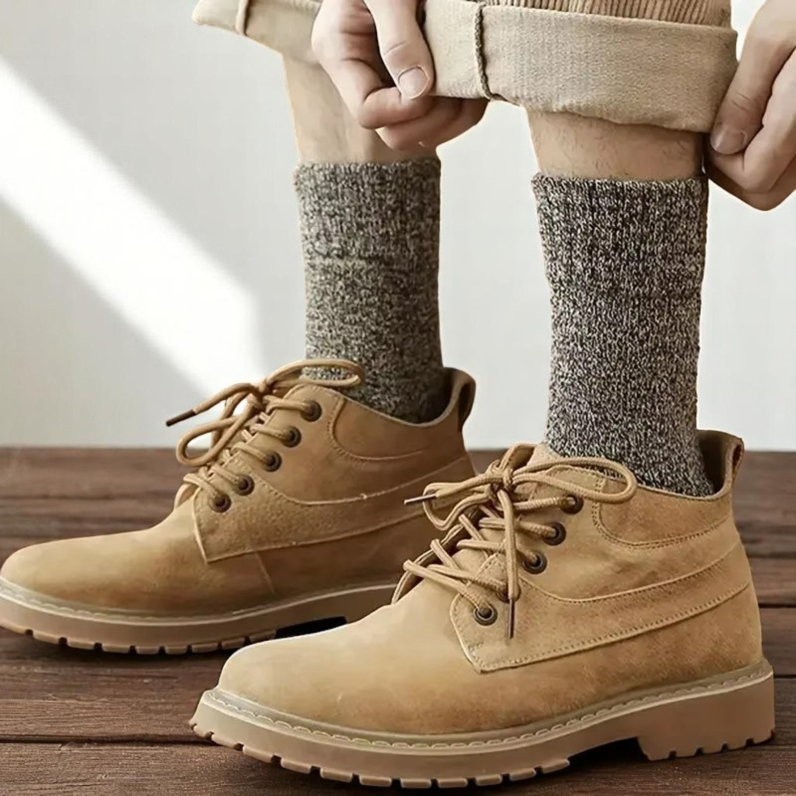 Thick Winter Socks for Men (5 pairs)