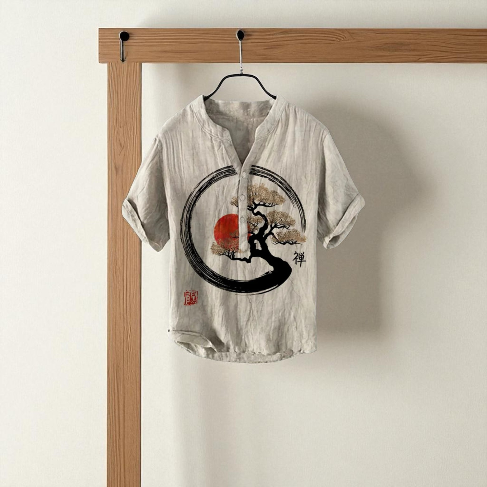 Camisa de Lino con Impresion 3D 2025