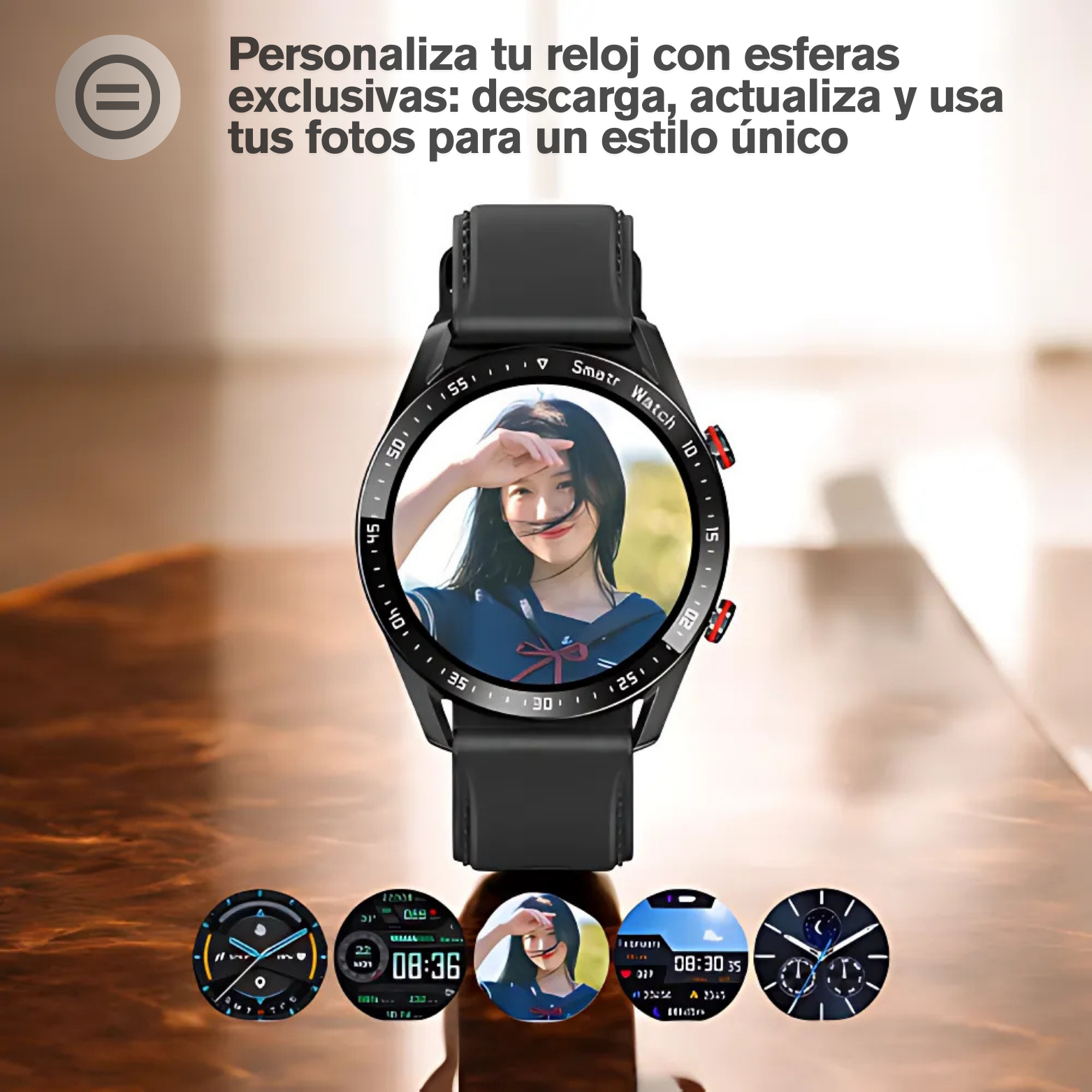 Reloj inteligente ECG Bluetooth fitness