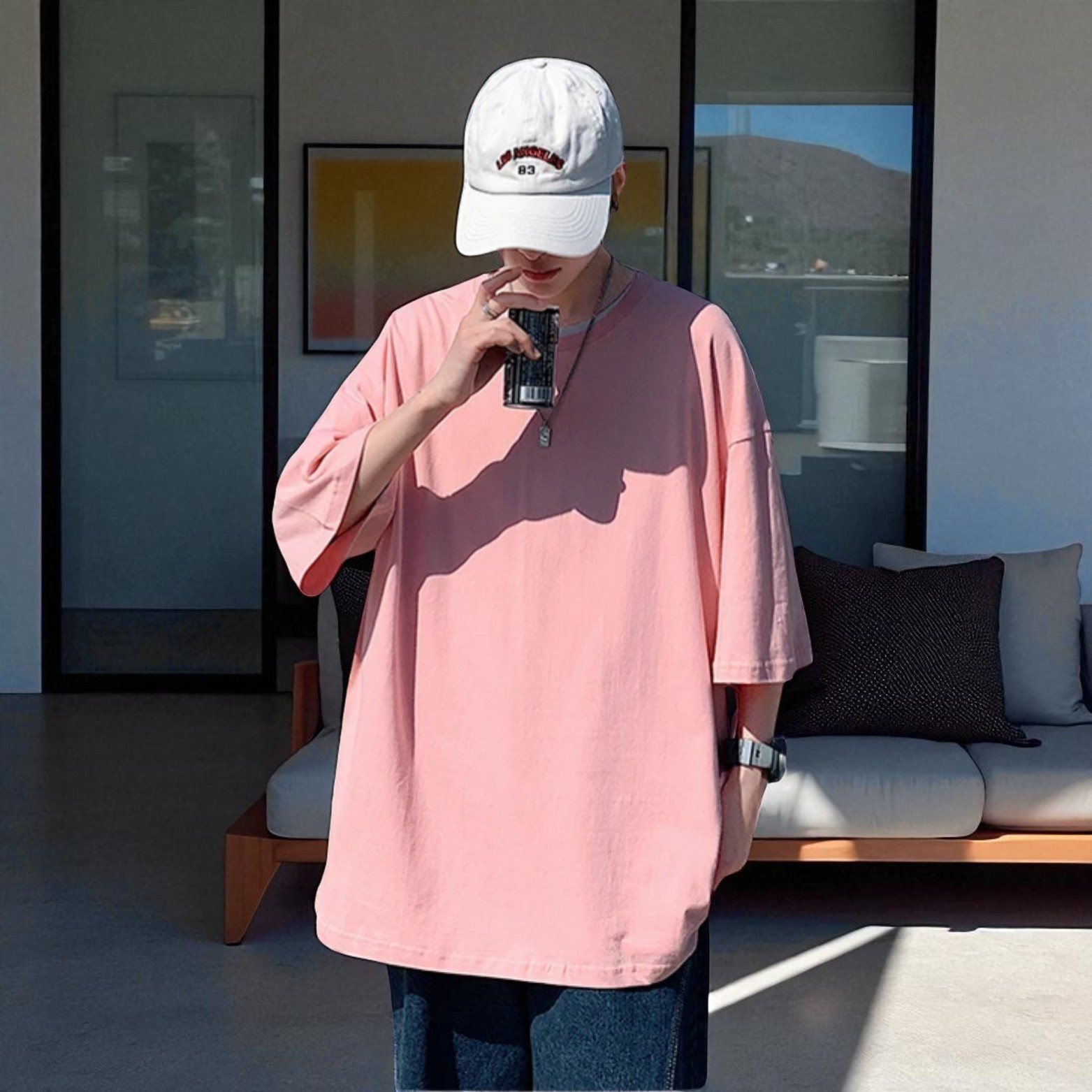 Unisex Cotton Oversize T-shirt