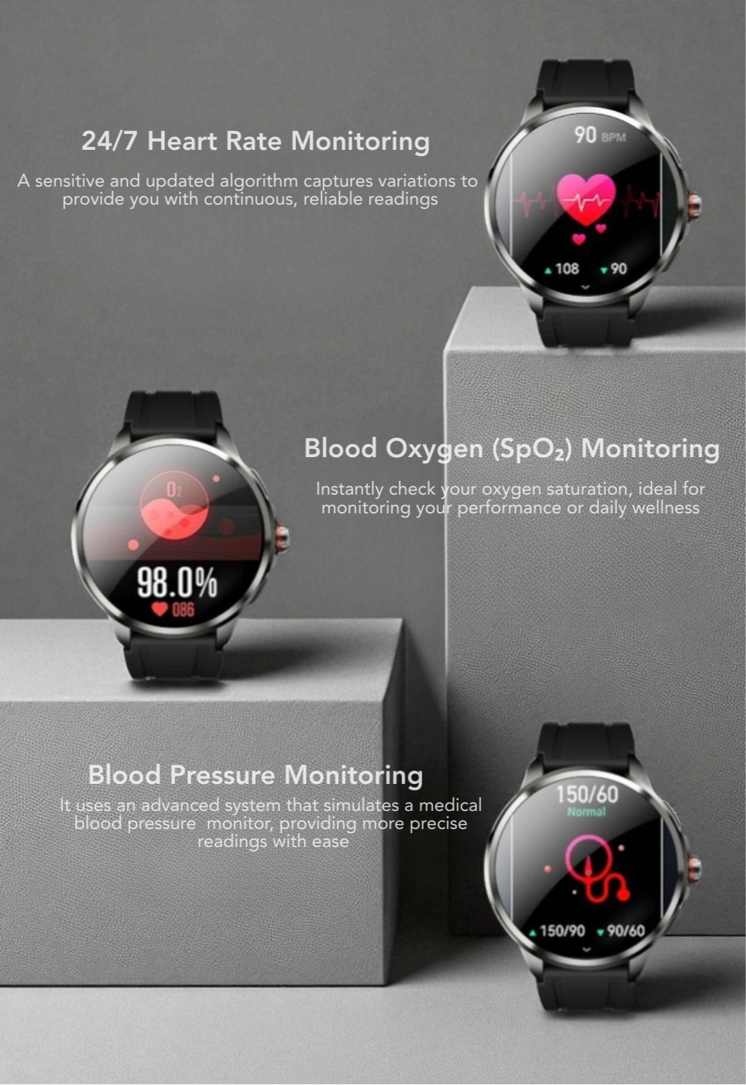 5G AMOLED Smartwatch with Camera