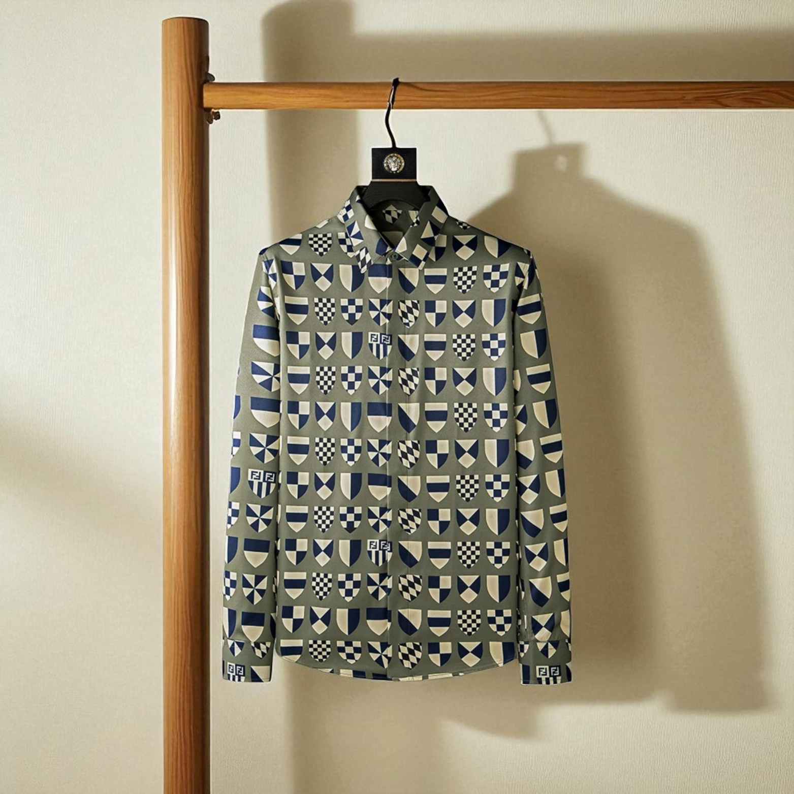 Camisa con Estampado 3D