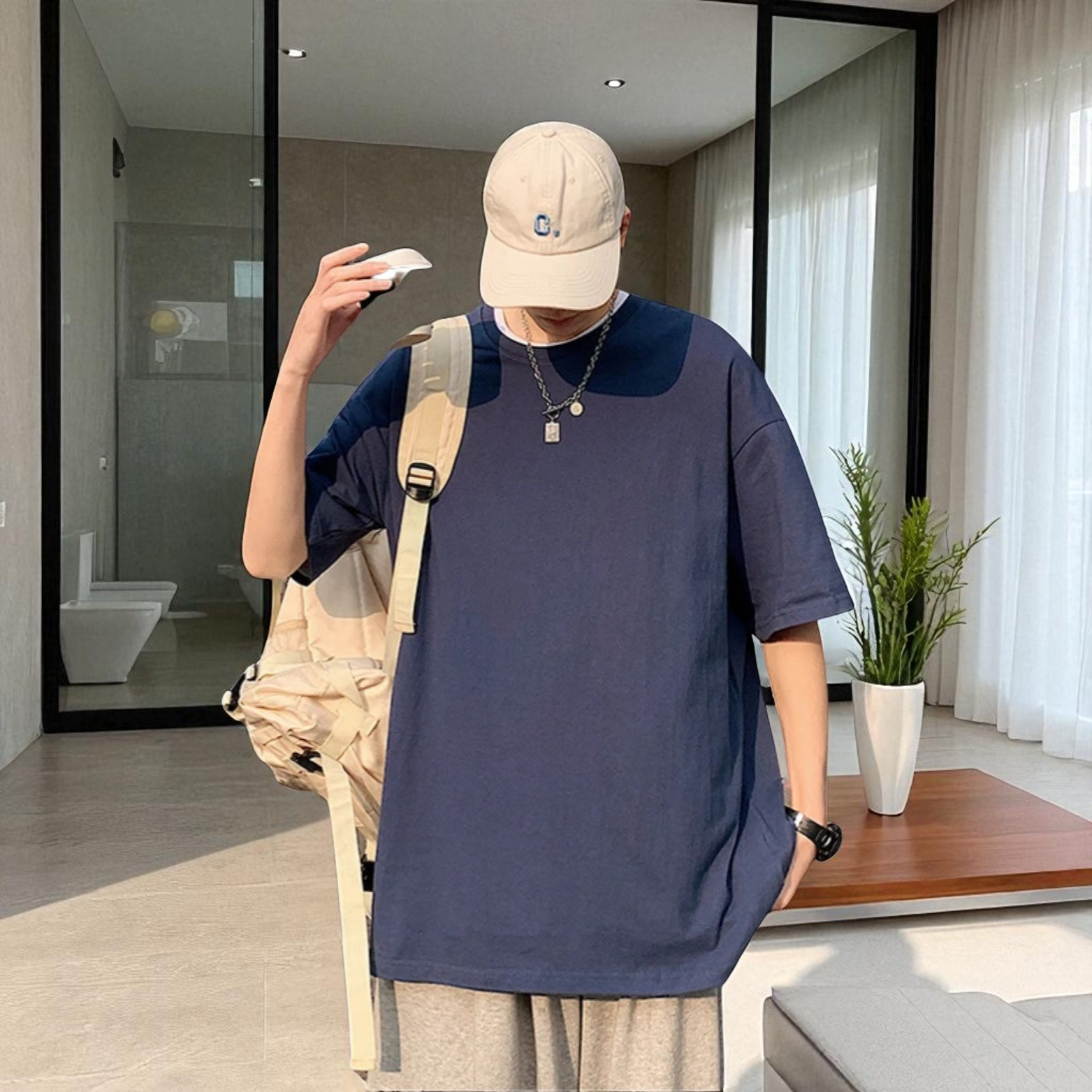 Unisex Cotton Oversize T-shirt