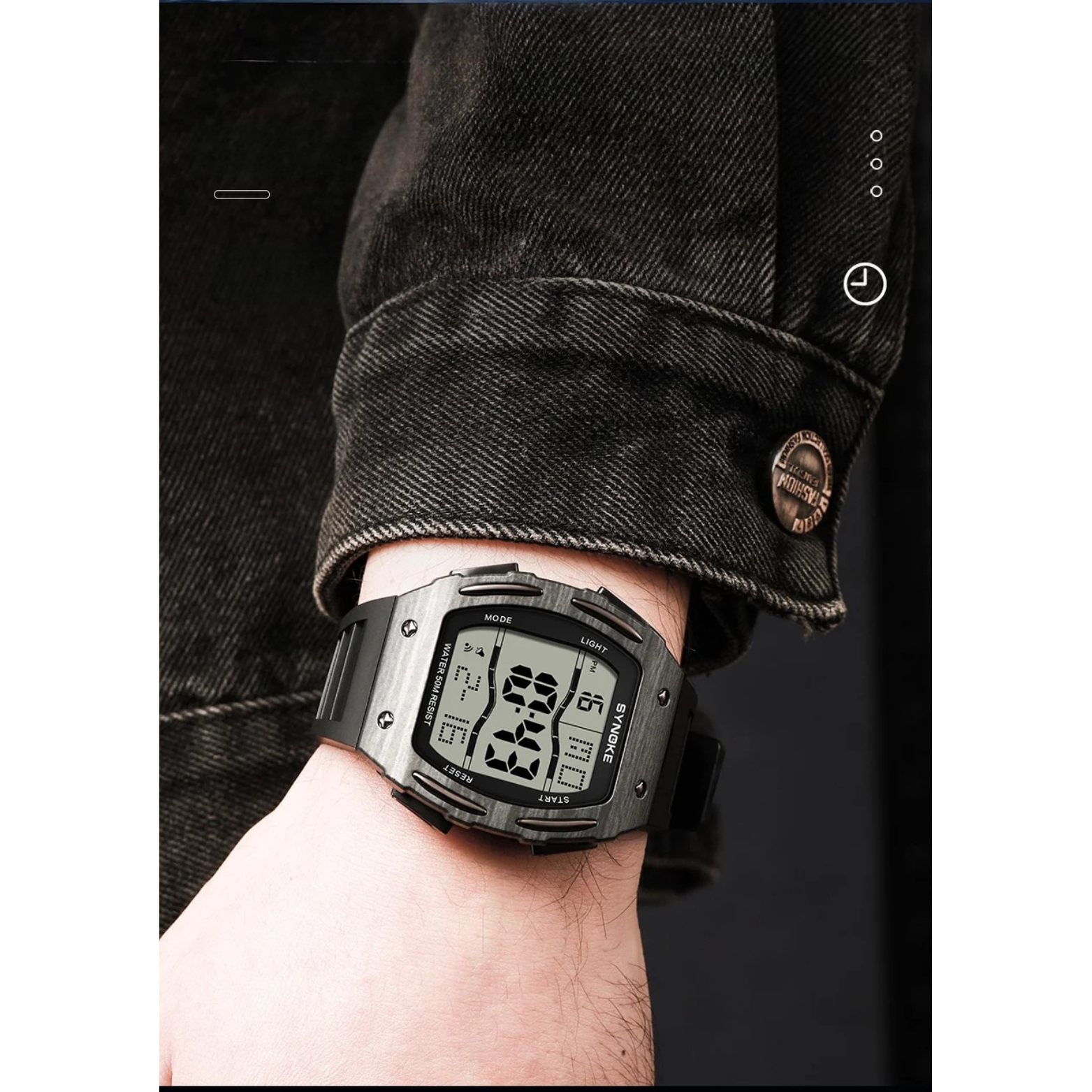 Shock and Drop Resistant Sports Watch