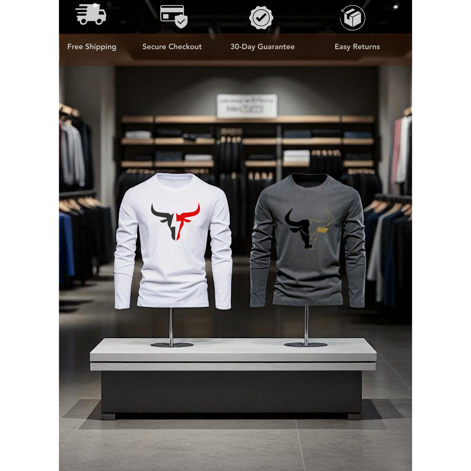 Men's Plus Sports T-shirt