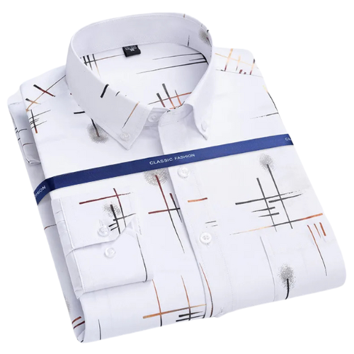 Elegant Printed Shirt Fall-Winter