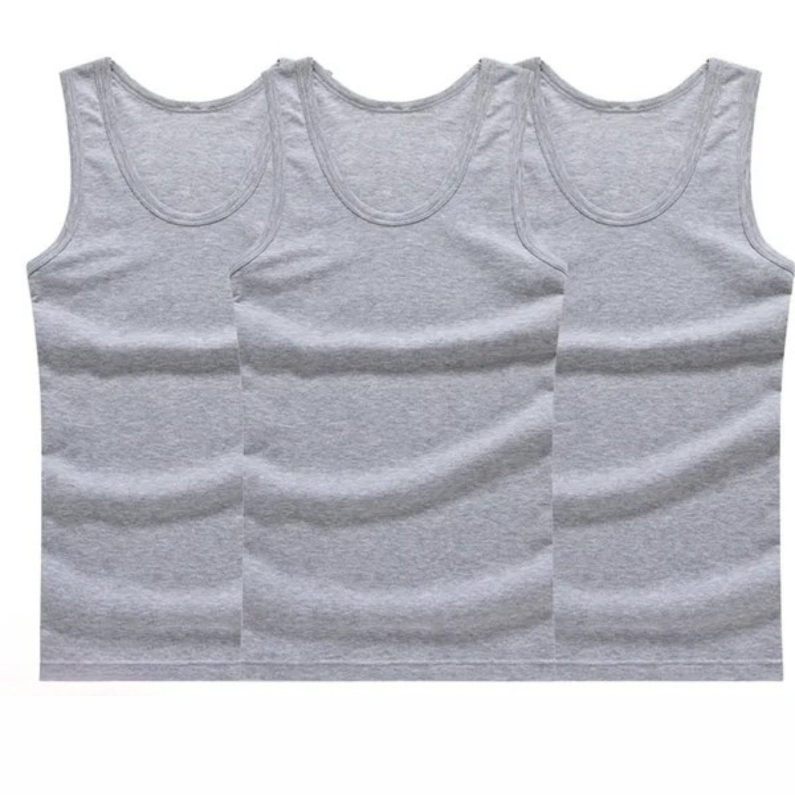 Cotton Sleeveless T-Shirt