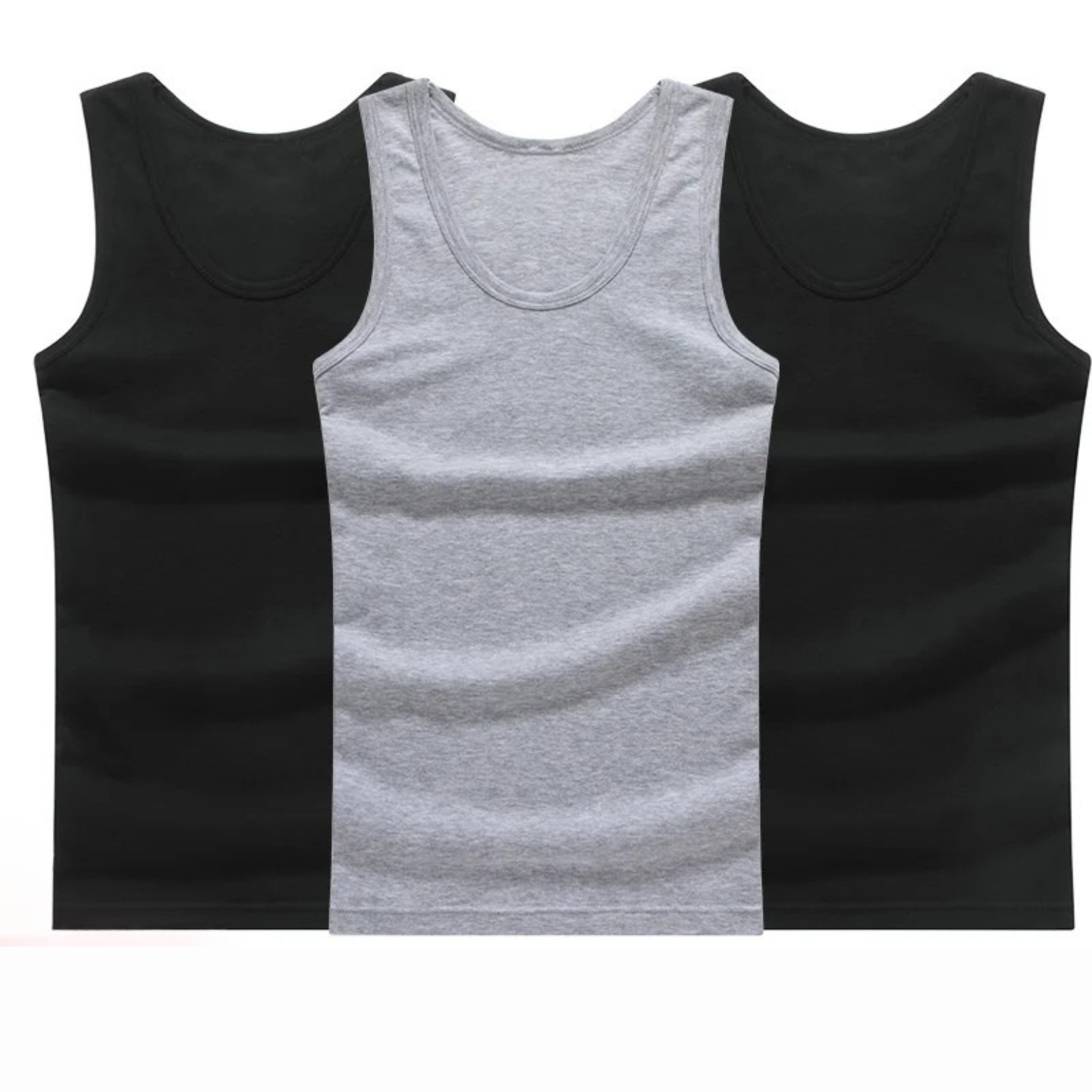 Cotton Sleeveless T-Shirt