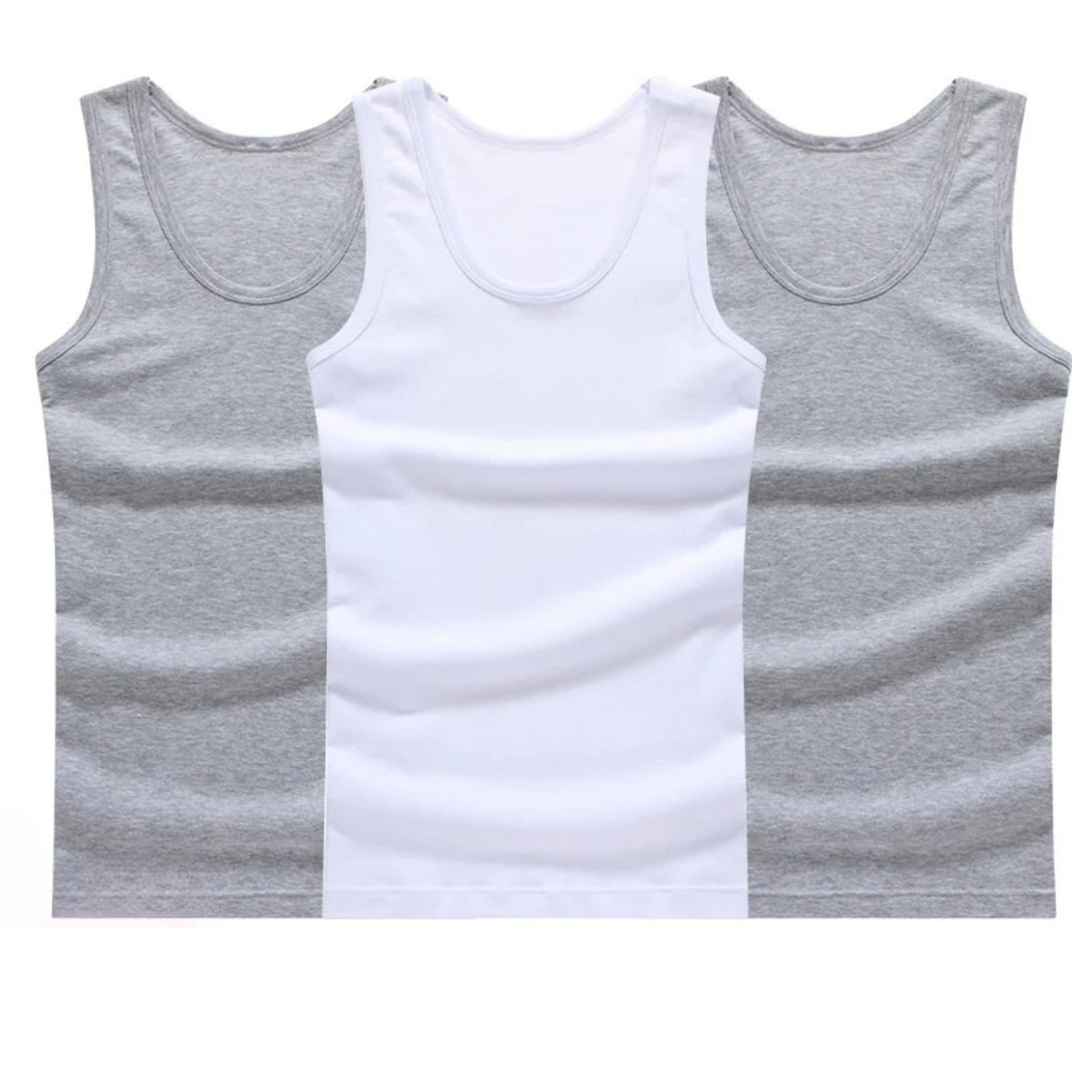 Cotton Sleeveless T-Shirt