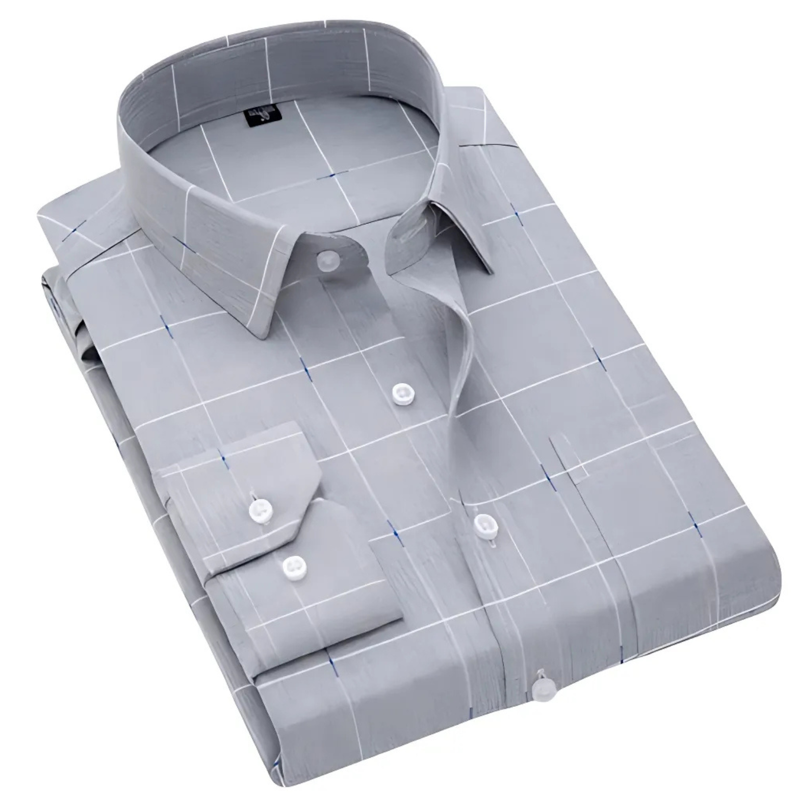 Classic Long-Sleeved Cotton Shirt