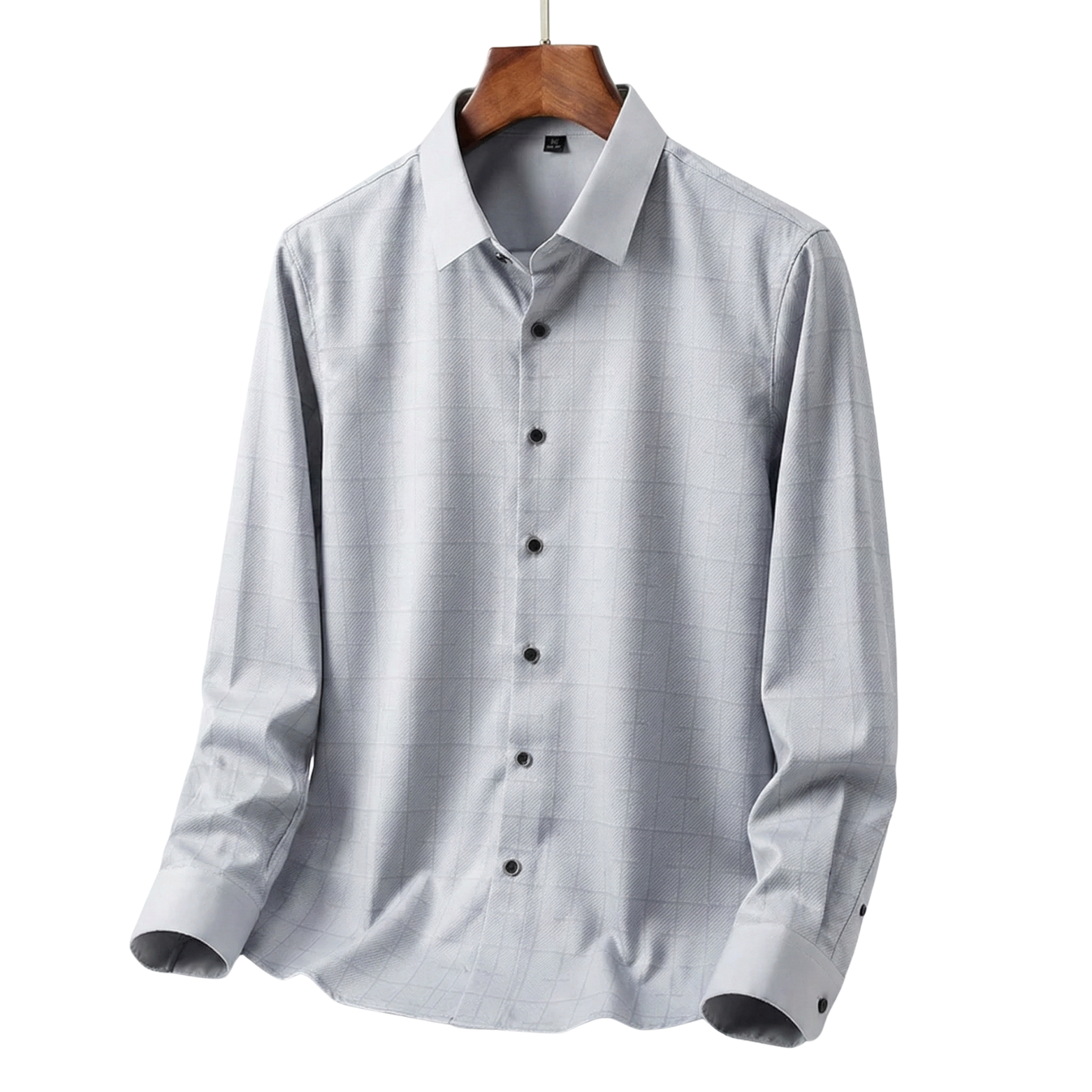 Luxury Mulberry Silk Plaid Shirt