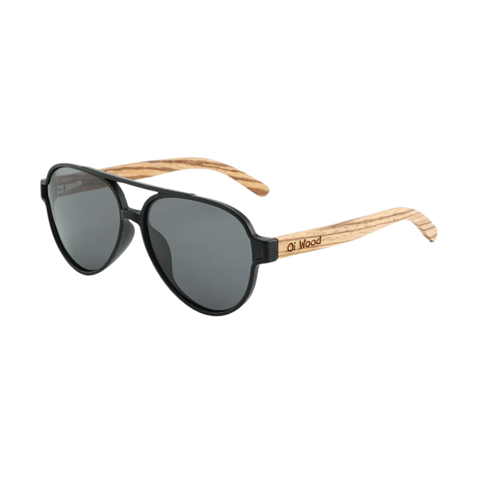 UV400 Polarized Wooden Glasses