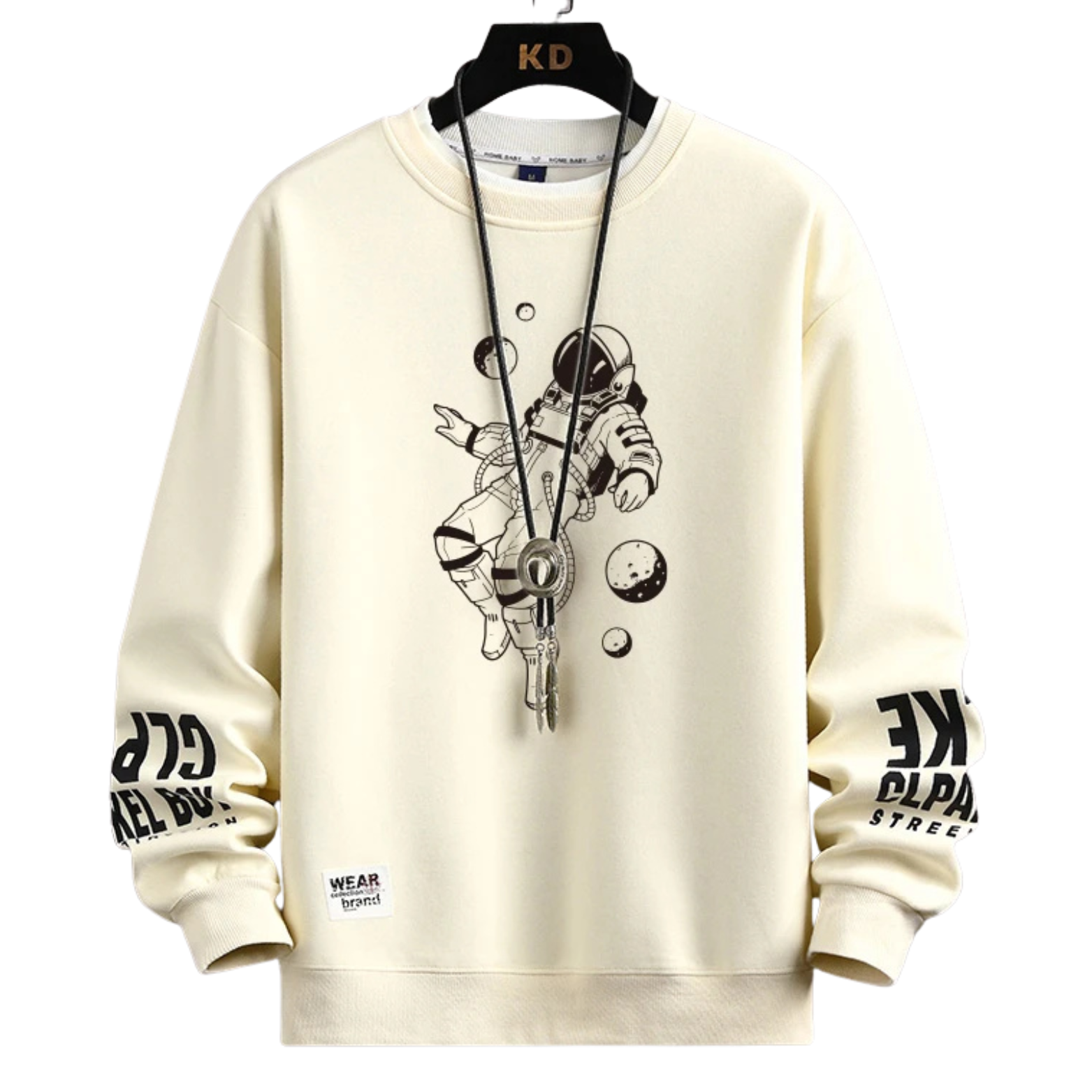 Moon Print Men’s Sweatshirt