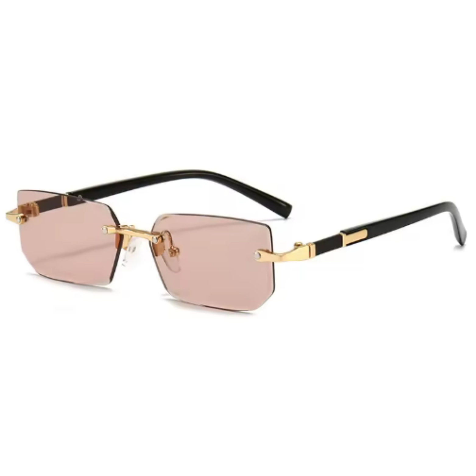 Minimalist Rimless Glasses
