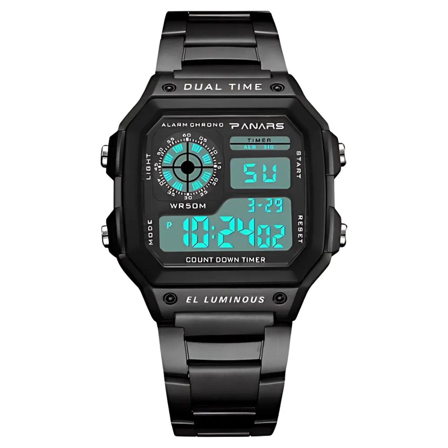 Steel Sports Watch