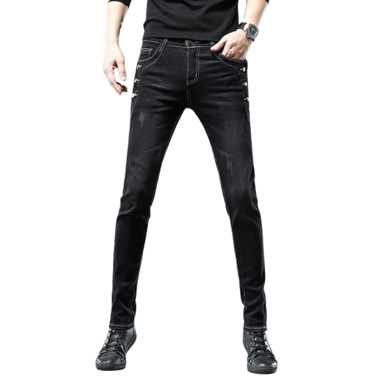 Jeans Corte Slim Casuales
