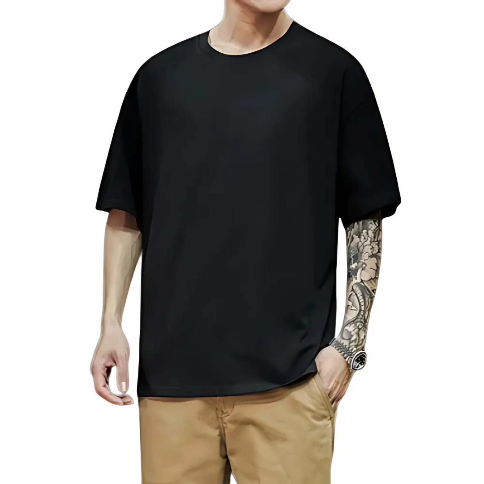 Men's Oversized Hip Hop T-shirt