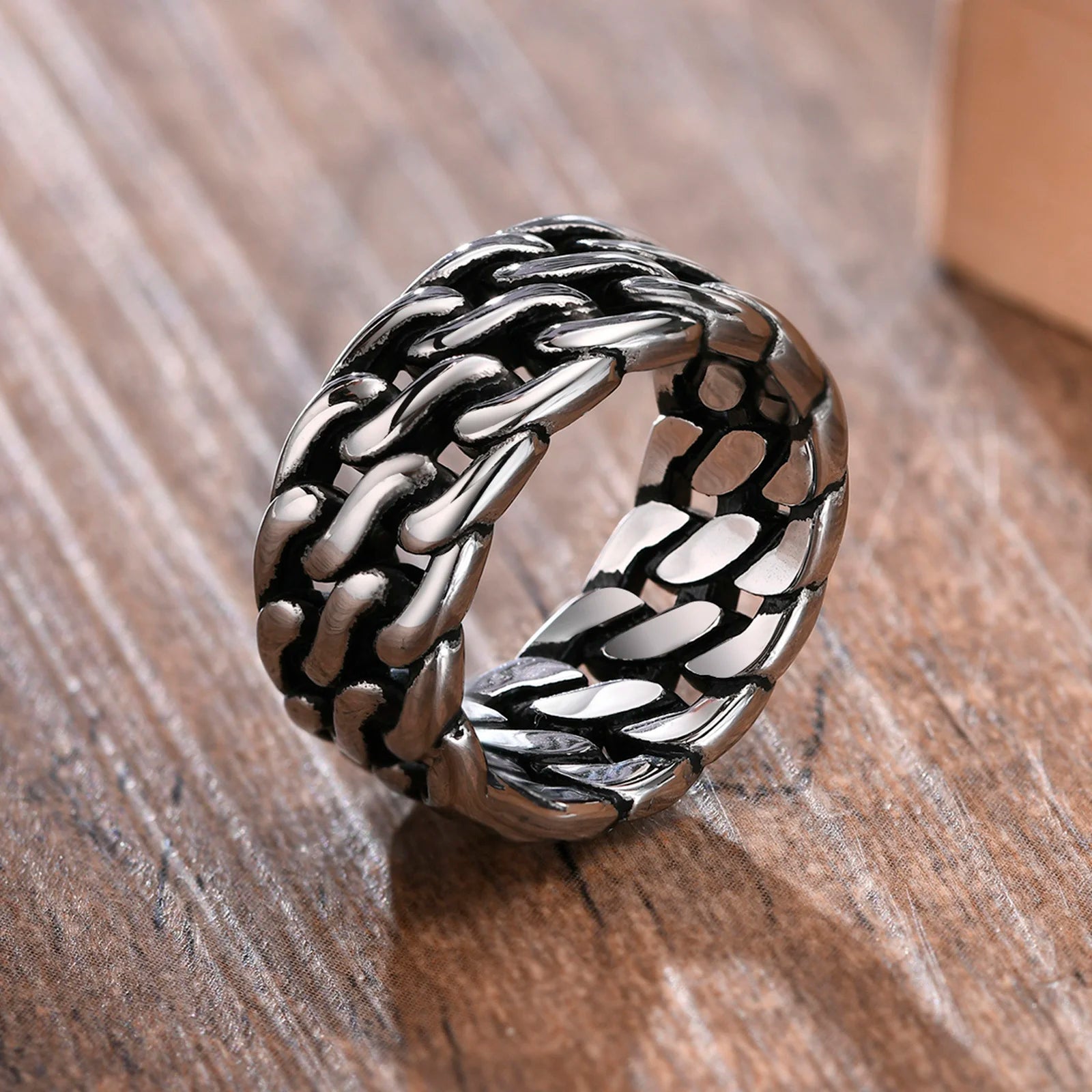 Vintage Double Cuban Ring