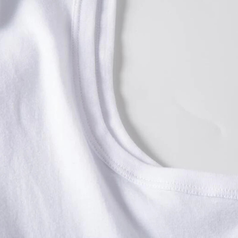 Cotton Sleeveless T-Shirt