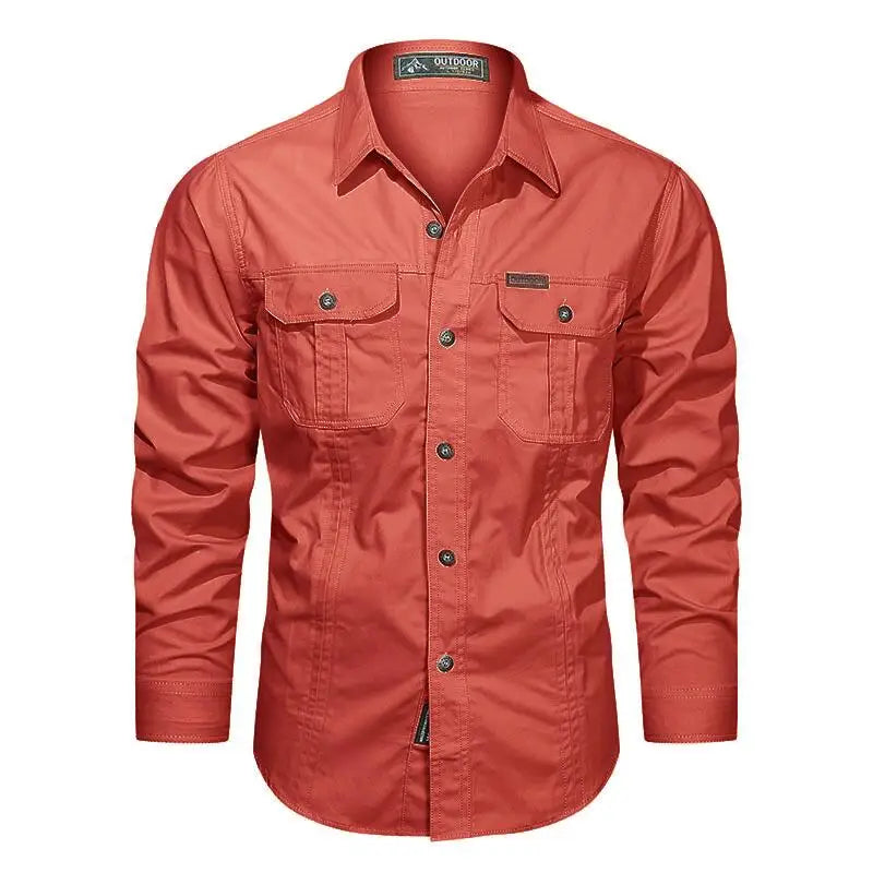Military Cargo Overshirt