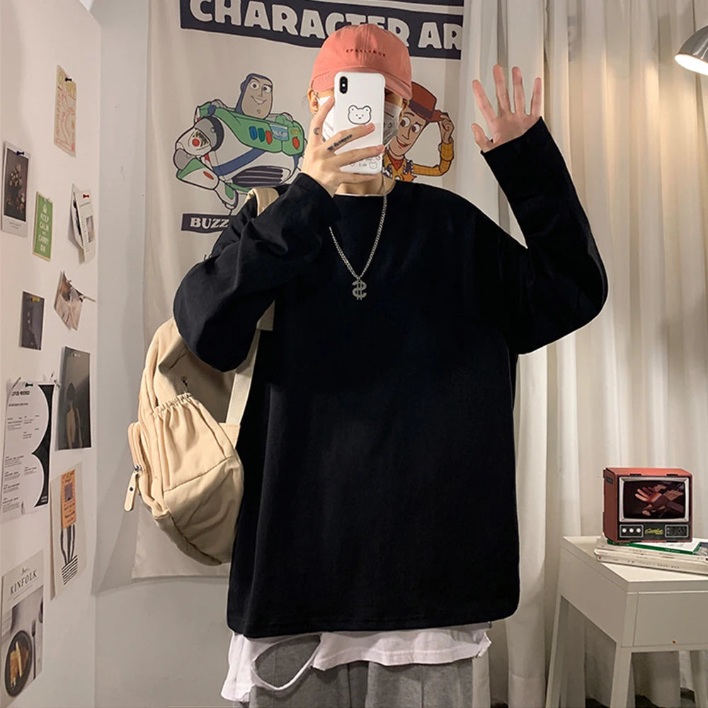 Oversized cotton T-shirt