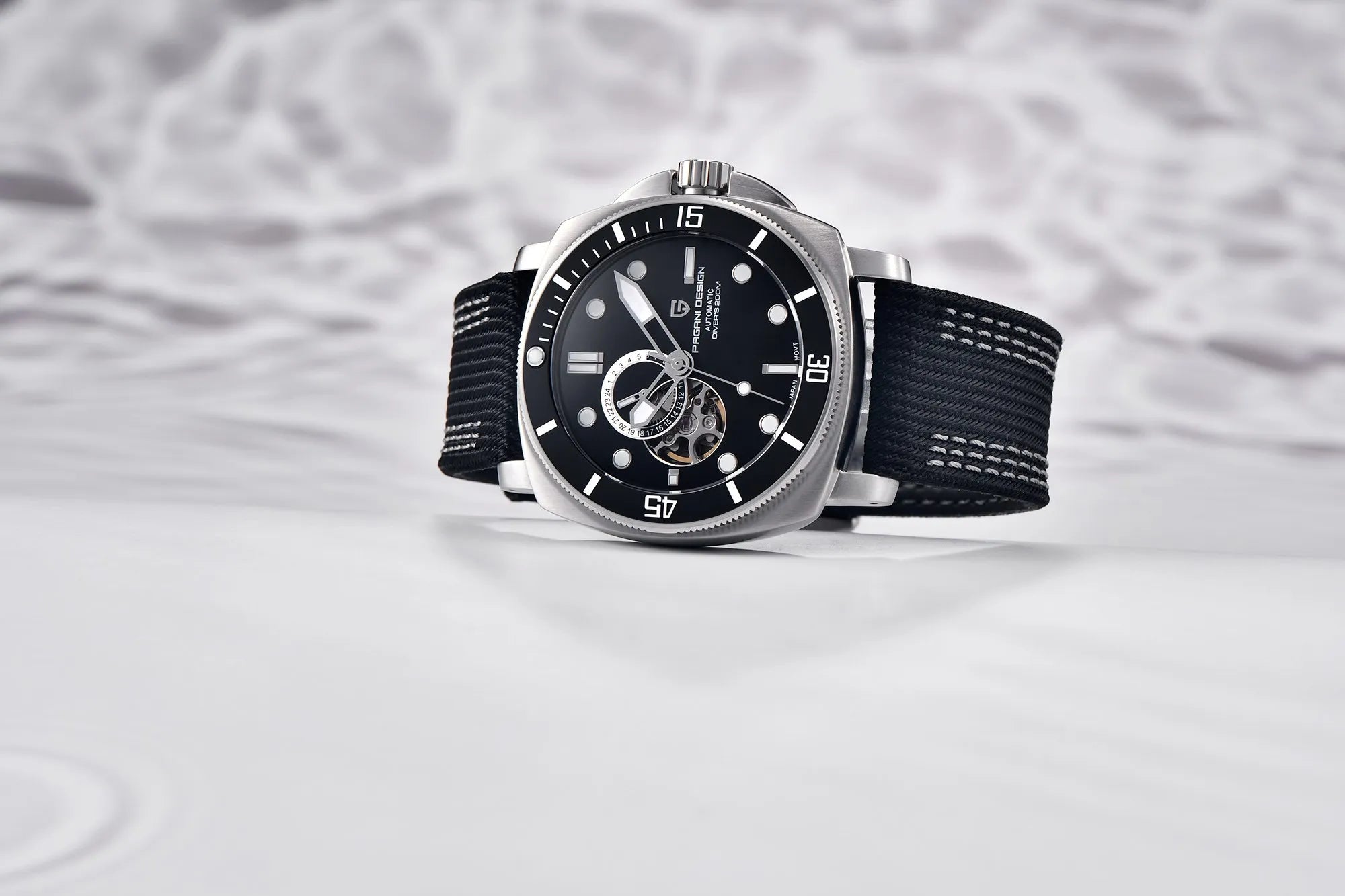 Men's 20 Bar Mechanical Sports Watch