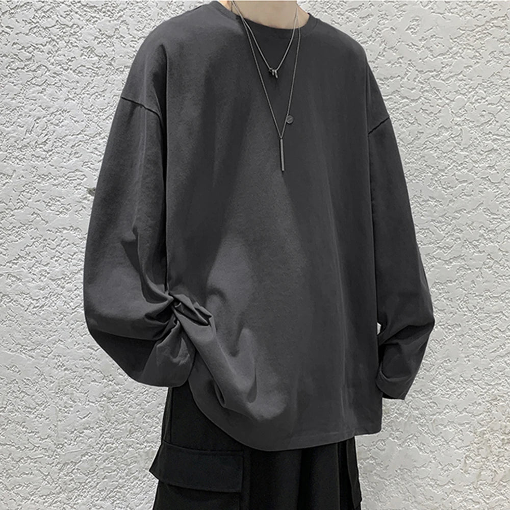 Men’s Oversized Cotton T-Shirt – Comfortable & Stylish – The Crew