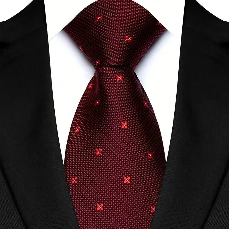 Elegant Red Tie for Men