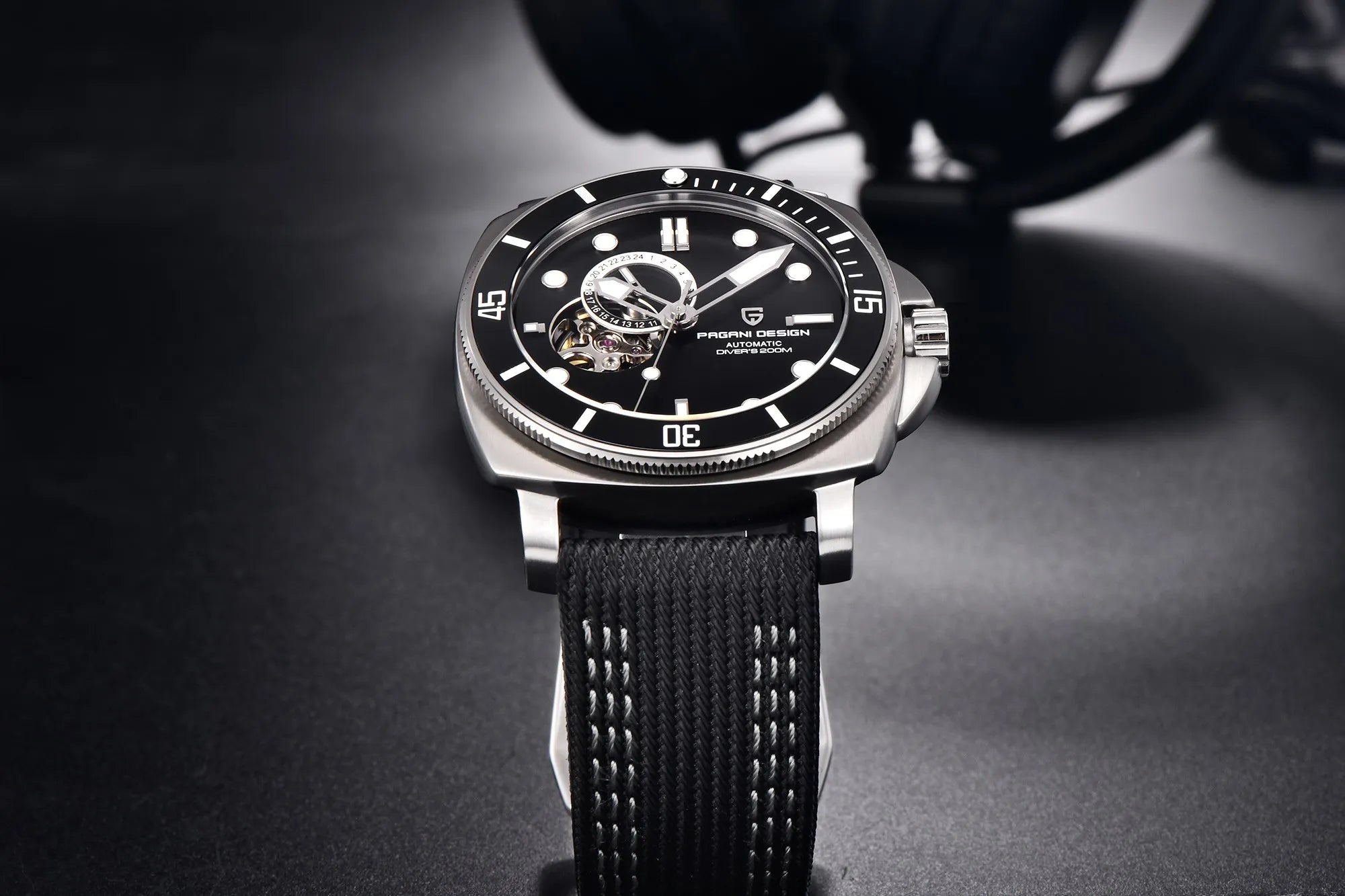 Men's 20 Bar Mechanical Sports Watch