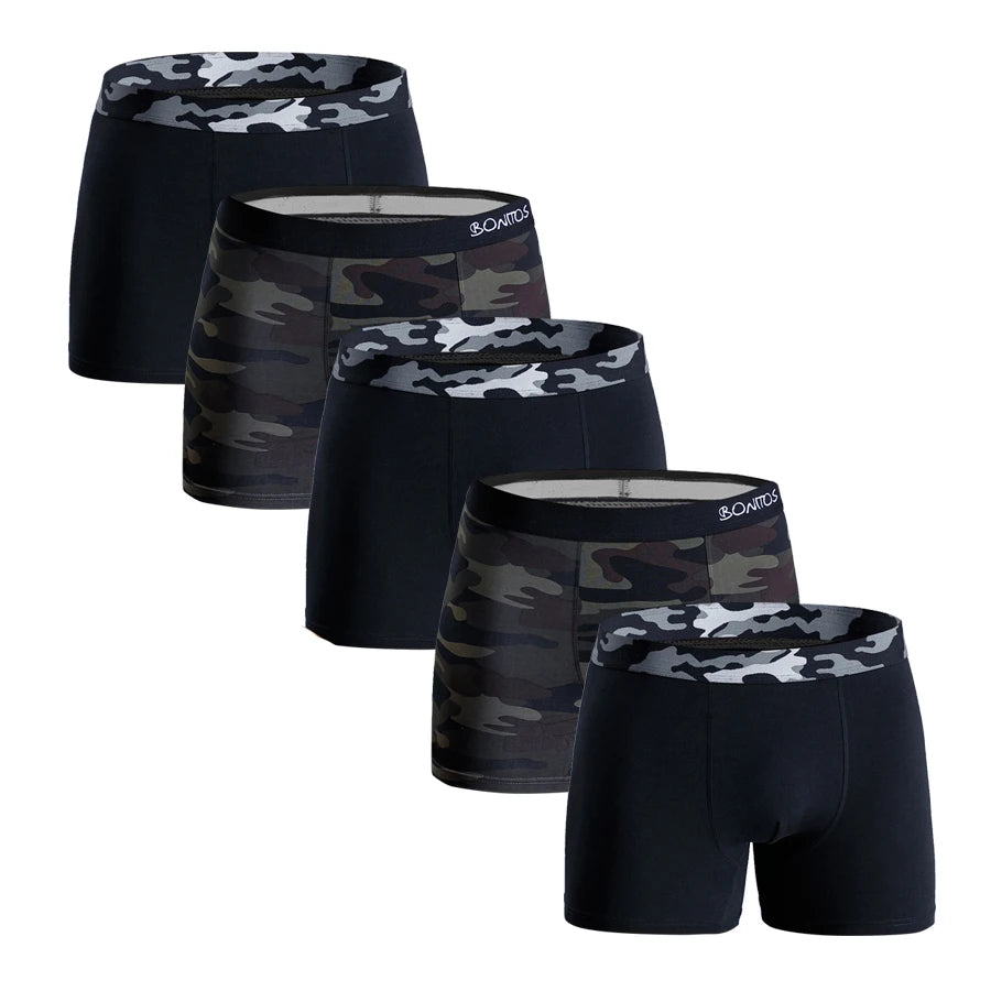Men’s 5-Pack Cotton Boxers