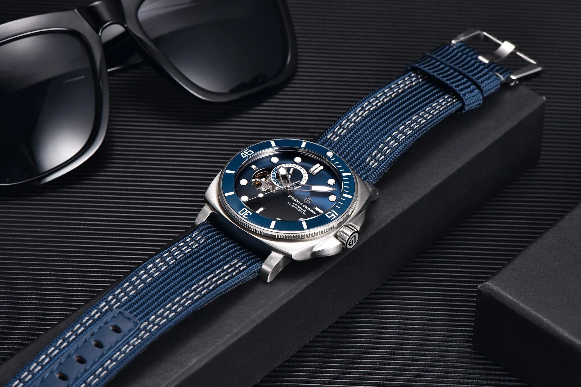 Men's 20 Bar Mechanical Sports Watch